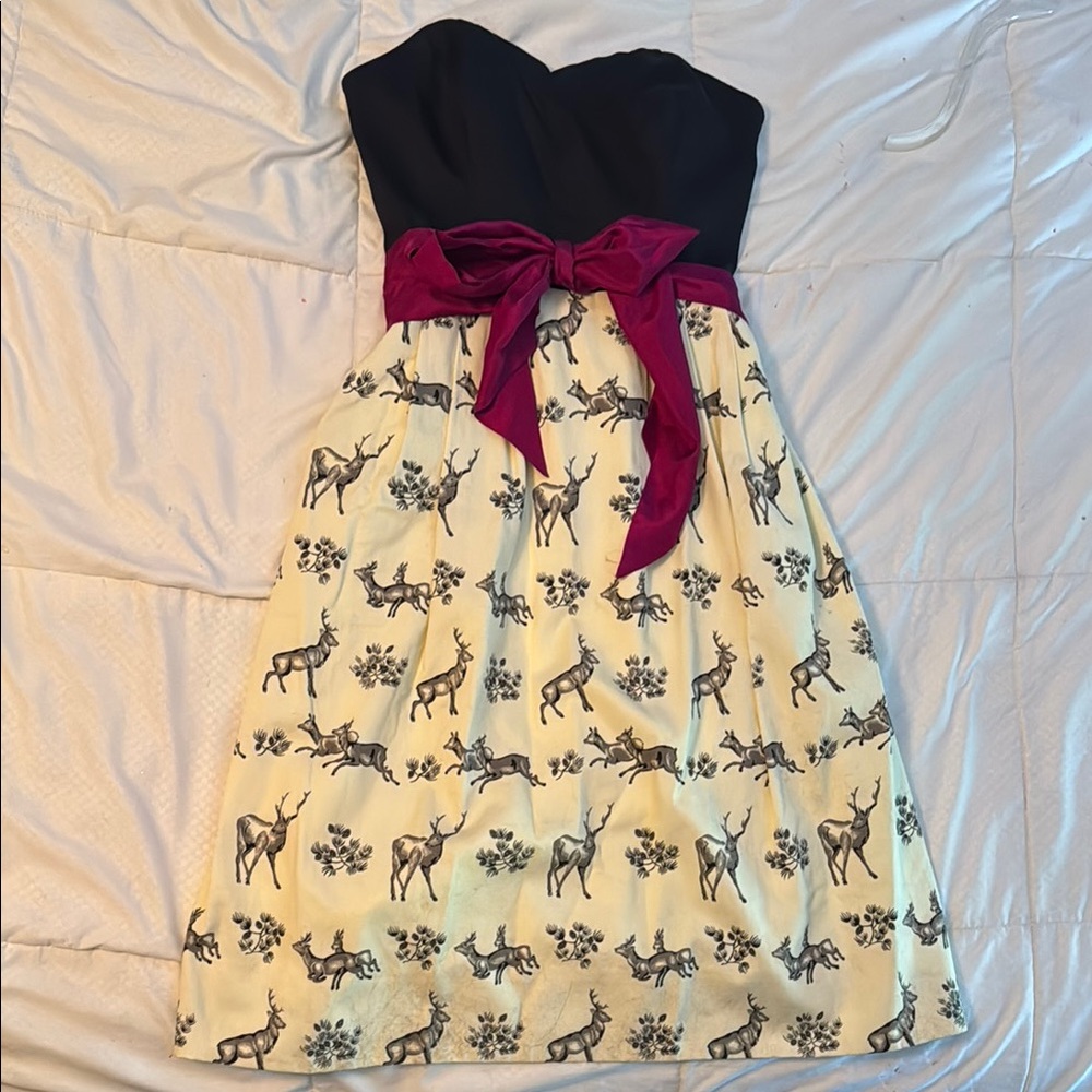 Anthropologie Stag Dress